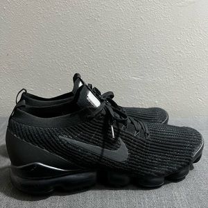 Nike Air VaporMax Flyknit 3.0 Triple Black Size 15 AJ6900-004